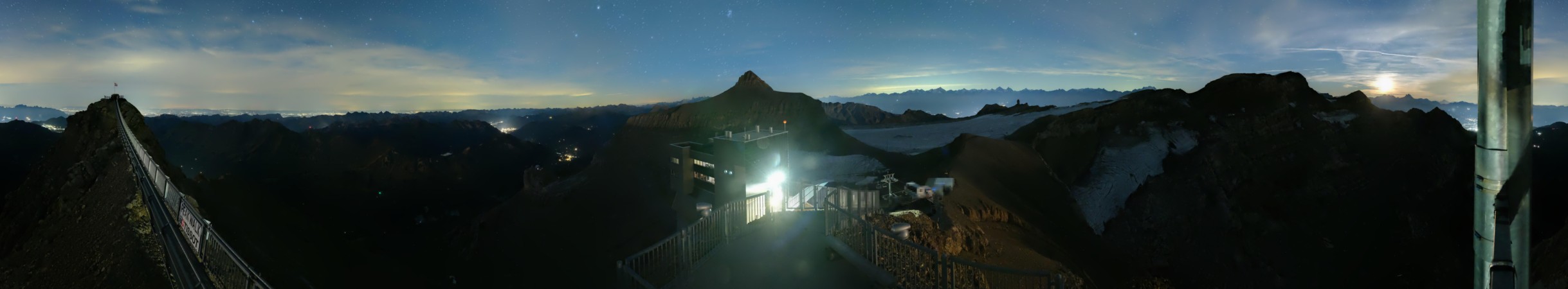 Gstaad 3000 Glacier3000 snow cam captured at 19 September 2026 at 11:56 pm GMT+2