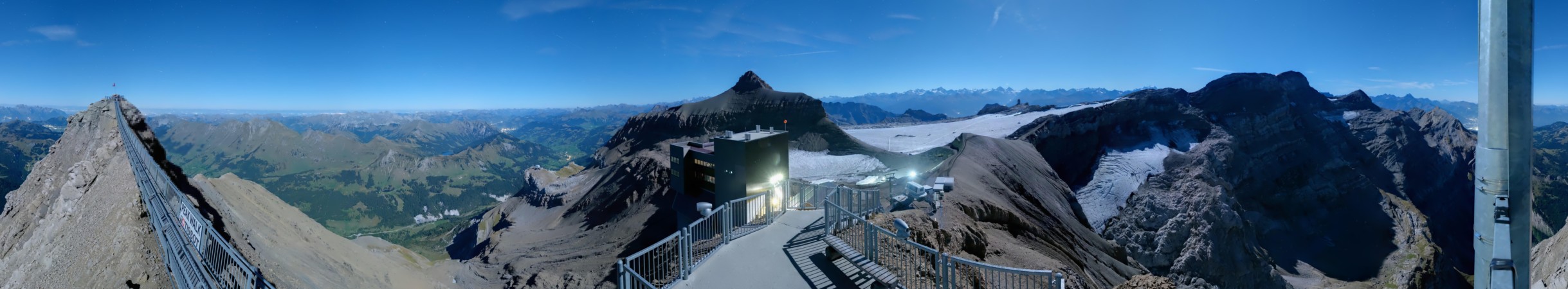 Gstaad 3000 Glacier3000 snow cam captured at 25 September 2026 at 11:52 pm GMT+2