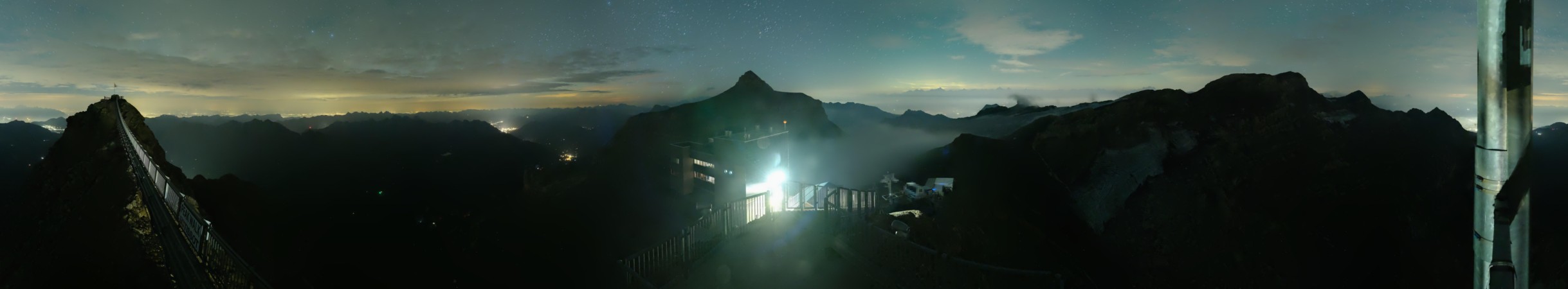 Gstaad 3000 Glacier3000 snow cam captured at 3 October 2026 at 11:49 pm GMT+2