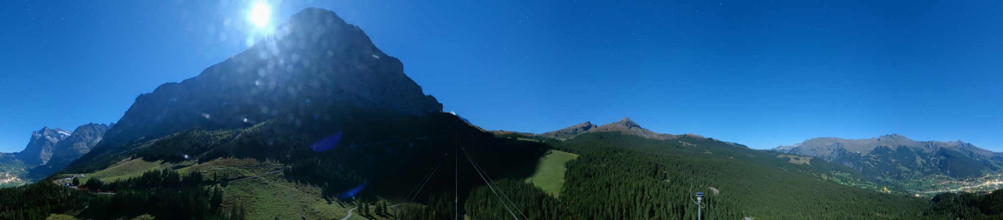 Jungfraubahnen Management AG Eiger Express Panorama Mast 4 snow cam captured at 26 September 2026 at 11:53 pm GMT+2