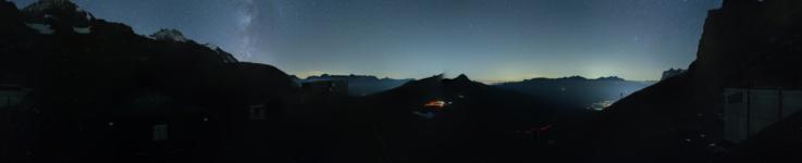 Jungfraubahnen Management AG Eigergletscher snow cam captured at 11 September 2026 at 11:50 pm GMT+2