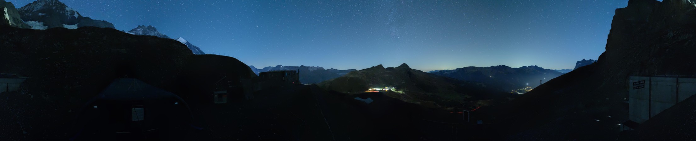 Jungfraubahnen Management AG Eigergletscher snow cam captured at 6 October 2026 at 5:24 am GMT+2