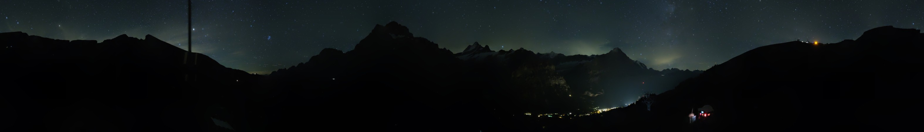 Jungfraubahnen Management AG First Schreckfeld snow cam captured at 12 September 2026 at 11:52 pm GMT+2