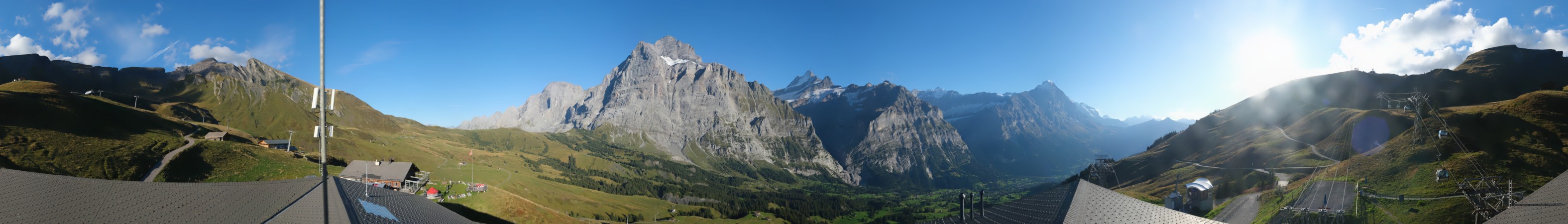 Jungfraubahnen Management AG First Schreckfeld snow cam captured at 15 September 2026 at 6:15 pm GMT+2