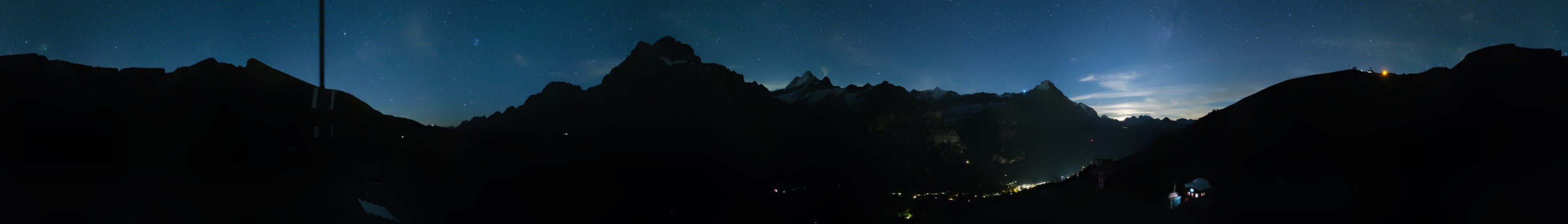 Jungfraubahnen Management AG First Schreckfeld snow cam captured at 19 September 2026 at 11:45 pm GMT+2