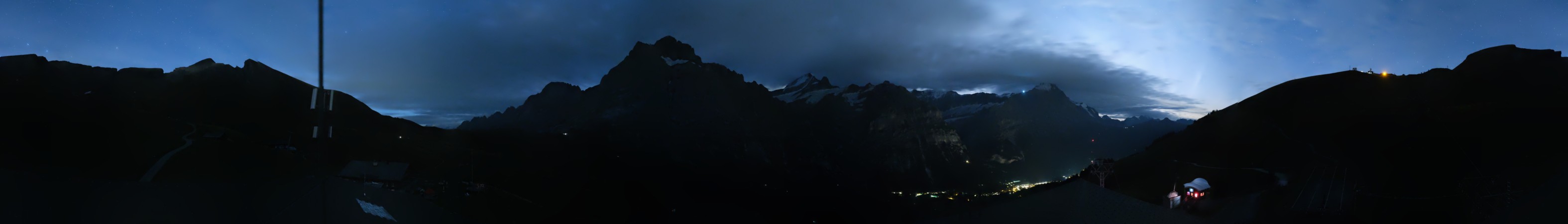 Jungfraubahnen Management AG First Schreckfeld snow cam captured at 20 September 2026 at 11:54 pm GMT+2