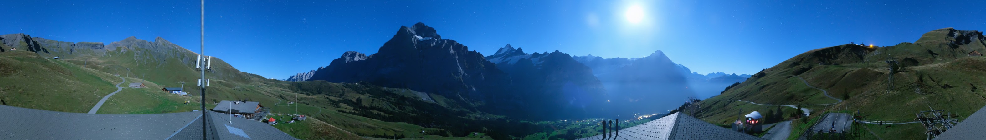 Jungfraubahnen Management AG First Schreckfeld snow cam captured at 22 September 2026 at 11:56 pm GMT+2