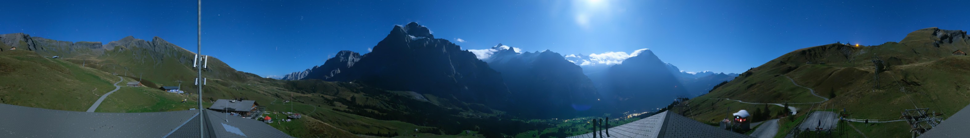 Jungfraubahnen Management AG First Schreckfeld snow cam captured at 23 September 2026 at 11:57 pm GMT+2