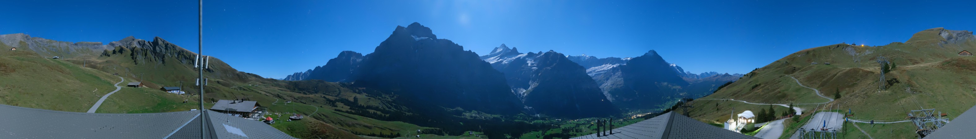 Jungfraubahnen Management AG First Schreckfeld snow cam captured at 26 September 2026 at 11:53 pm GMT+2