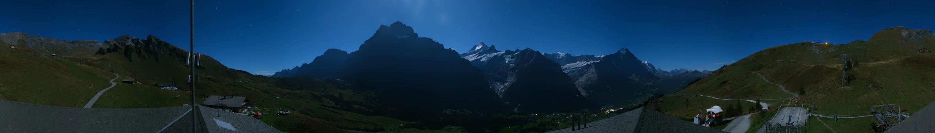 Jungfraubahnen Management AG First Schreckfeld snow cam captured at 27 September 2026 at 11:51 pm GMT+2