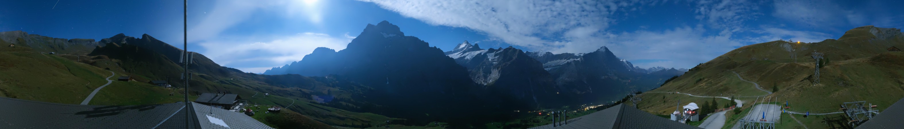 Jungfraubahnen Management AG First Schreckfeld snow cam captured at 29 September 2026 at 11:32 pm GMT+2