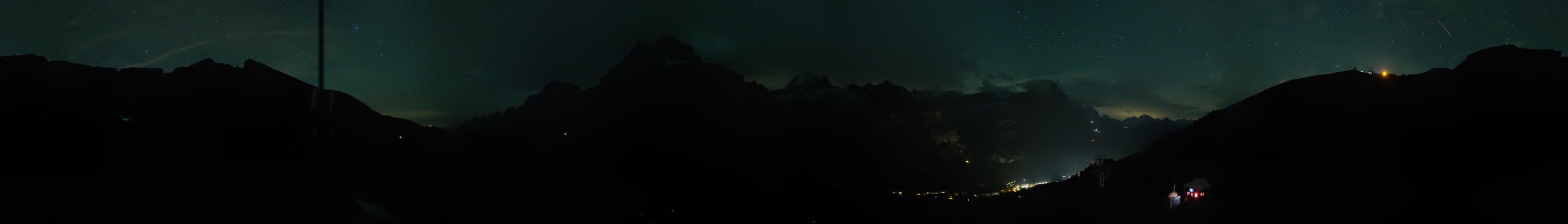 Jungfraubahnen Management AG First Schreckfeld snow cam captured at 4 October 2026 at 11:48 pm GMT+2