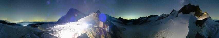 Jungfraubahnen Management AG Jungfraujoch snow cam captured at 11 September 2026 at 11:53 pm GMT+2