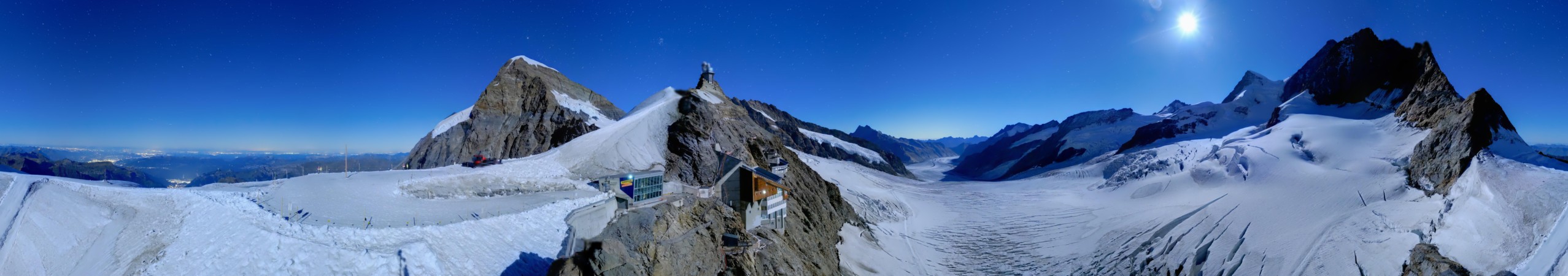 Jungfraubahnen Management AG Jungfraujoch snow cam captured at 22 September 2026 at 11:56 pm GMT+2