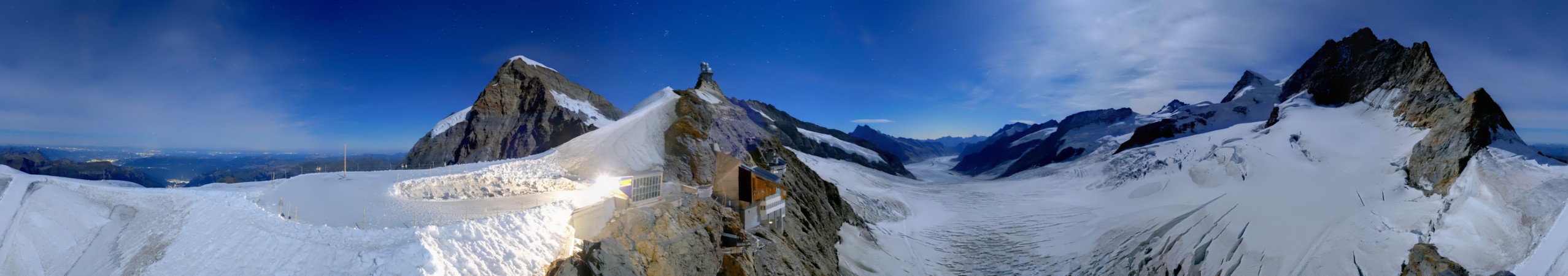 Jungfraubahnen Management AG Jungfraujoch snow cam captured at 24 September 2026 at 11:51 pm GMT+2
