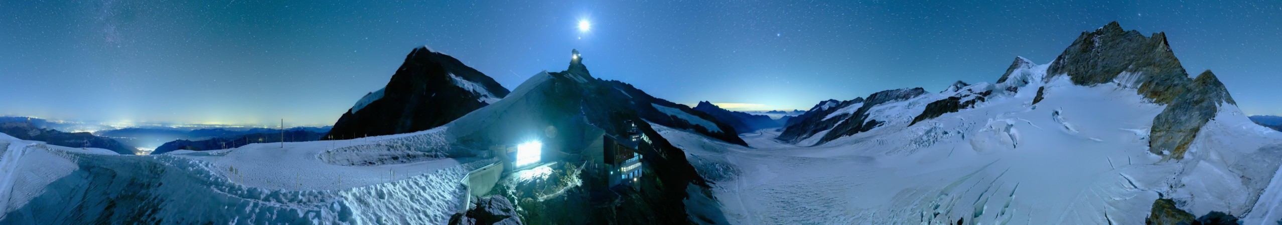 Jungfraubahnen Management AG Jungfraujoch snow cam captured at 6 October 2026 at 5:13 am GMT+2