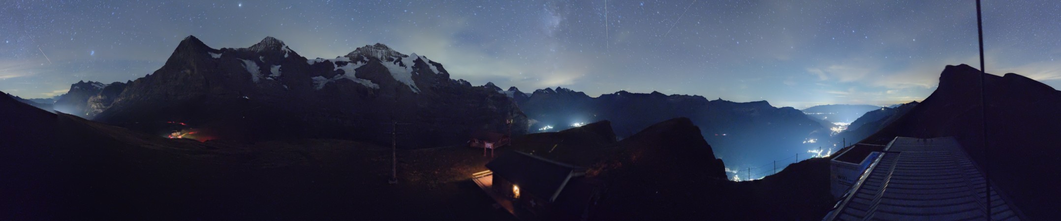 Jungfraubahnen Management AG Lauberhorn Wixi snow cam captured at 12 September 2026 at 11:56 pm GMT+2