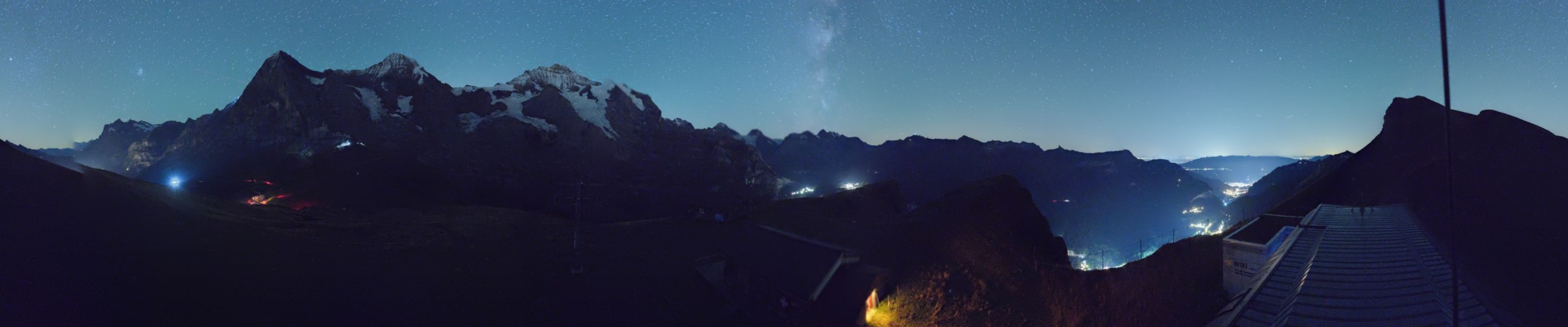 Jungfraubahnen Management AG Lauberhorn Wixi snow cam captured at 14 September 2026 at 11:55 pm GMT+2