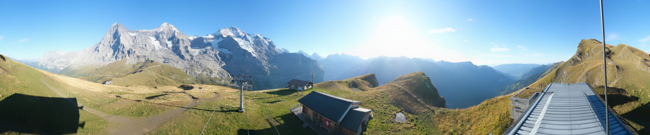 Jungfraubahnen Management AG Lauberhorn Wixi snow cam captured at 15 September 2026 at 6:15 pm GMT+2