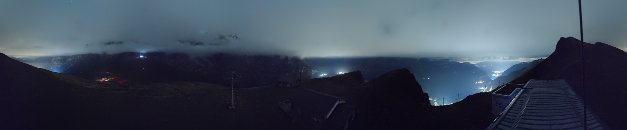Jungfraubahnen Management AG Lauberhorn Wixi snow cam captured at 17 September 2026 at 11:50 pm GMT+2