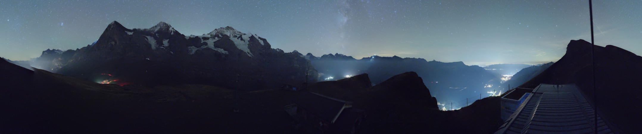 Jungfraubahnen Management AG Lauberhorn Wixi snow cam captured at 18 September 2026 at 11:51 pm GMT+2