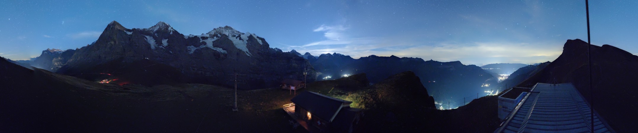 Jungfraubahnen Management AG Lauberhorn Wixi snow cam captured at 19 September 2026 at 11:56 pm GMT+2