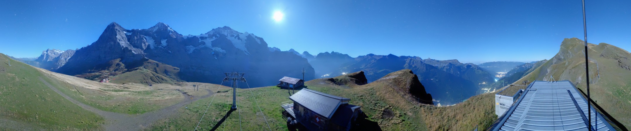 Jungfraubahnen Management AG Lauberhorn Wixi snow cam captured at 22 September 2026 at 11:56 pm GMT+2