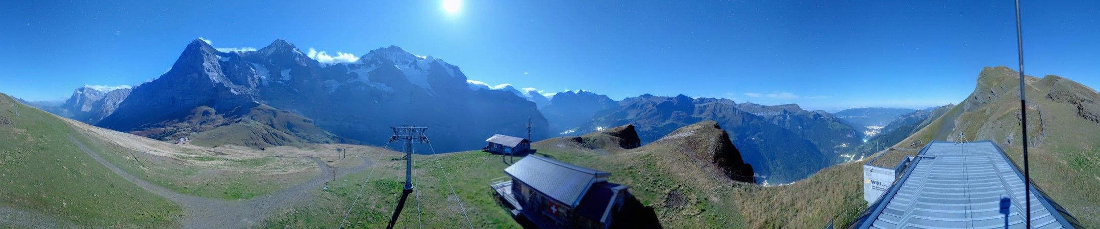 Jungfraubahnen Management AG Lauberhorn Wixi snow cam captured at 23 September 2026 at 11:57 pm GMT+2