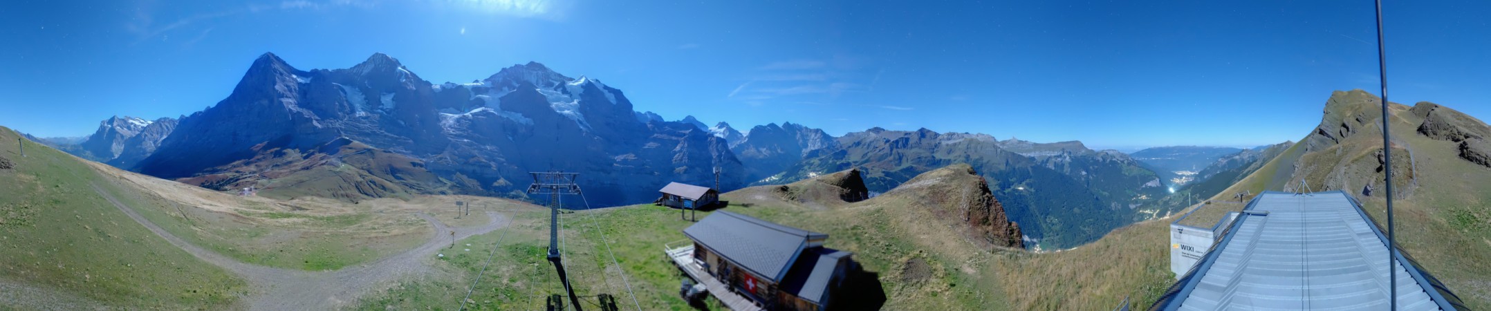 Jungfraubahnen Management AG Lauberhorn Wixi snow cam captured at 25 September 2026 at 11:52 pm GMT+2
