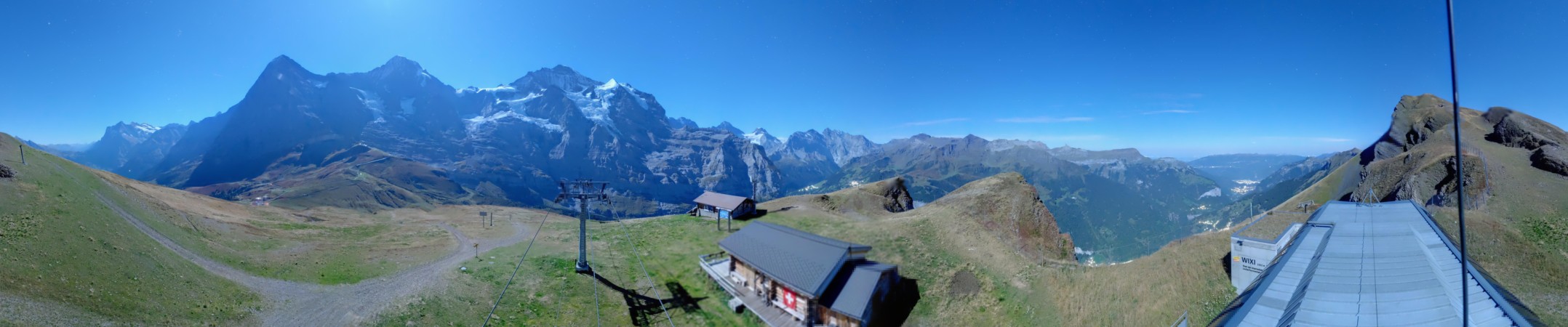 Jungfraubahnen Management AG Lauberhorn Wixi snow cam captured at 27 September 2026 at 11:51 pm GMT+2