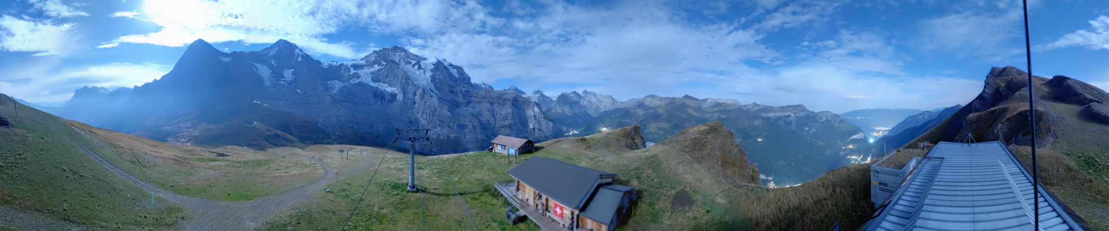 Jungfraubahnen Management AG Lauberhorn Wixi snow cam captured at 29 September 2026 at 11:32 pm GMT+2