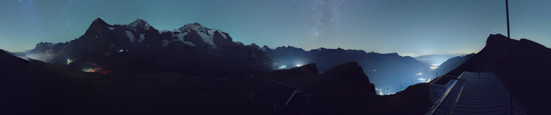 Jungfraubahnen Management AG Lauberhorn Wixi snow cam captured at 5 October 2026 at 11:54 pm GMT+2