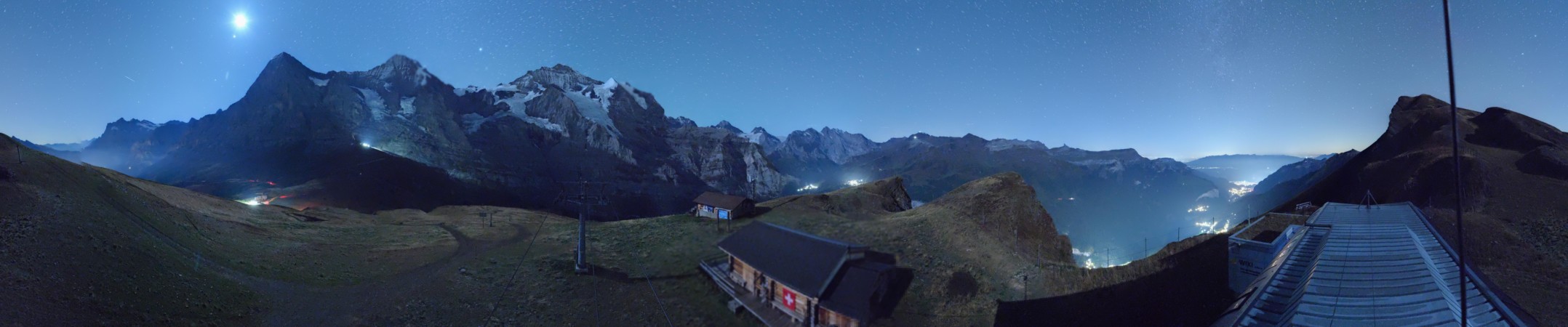 Jungfraubahnen Management AG Lauberhorn Wixi snow cam captured at 6 October 2026 at 5:25 am GMT+2