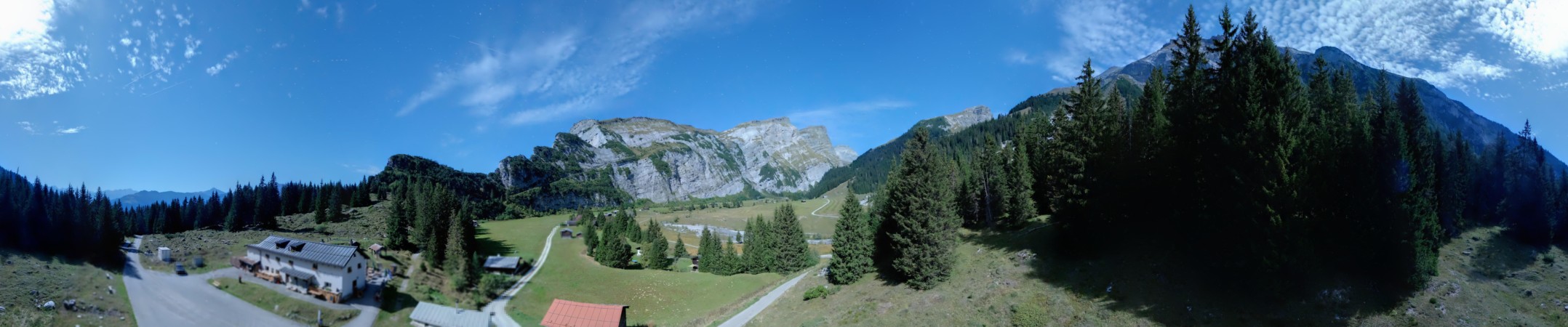 Laax Flims Falera - Weisse Arena Bargis snow cam captured at 27 September 2026 at 11:51 pm GMT+2