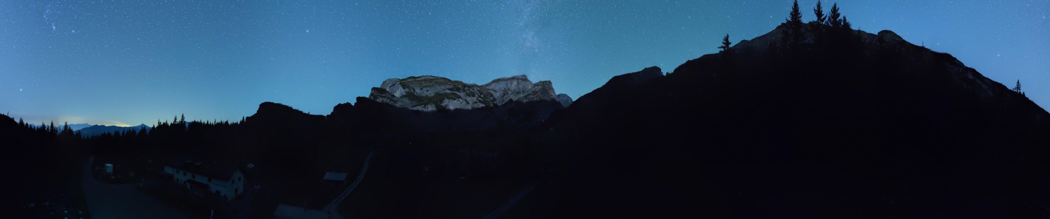 Laax Flims Falera - Weisse Arena Bargis snow cam captured at 6 October 2026 at 4:13 am GMT+2
