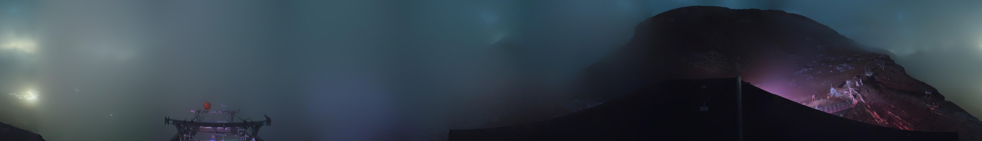 Laax Flims Falera - Weisse Arena Cassons snow cam captured at 3 October 2026 at 11:54 pm GMT+2