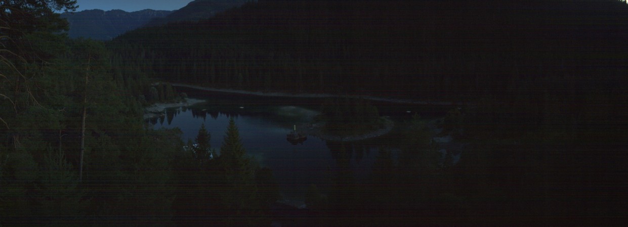 Laax Flims Falera - Weisse Arena Caumasee snow cam captured at 14 September 2026 at 8:04 pm GMT+2