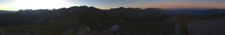 Laax Flims Falera - Weisse Arena Crap Masegn snow cam captured at 11 September 2026 at 7:52 pm GMT+2