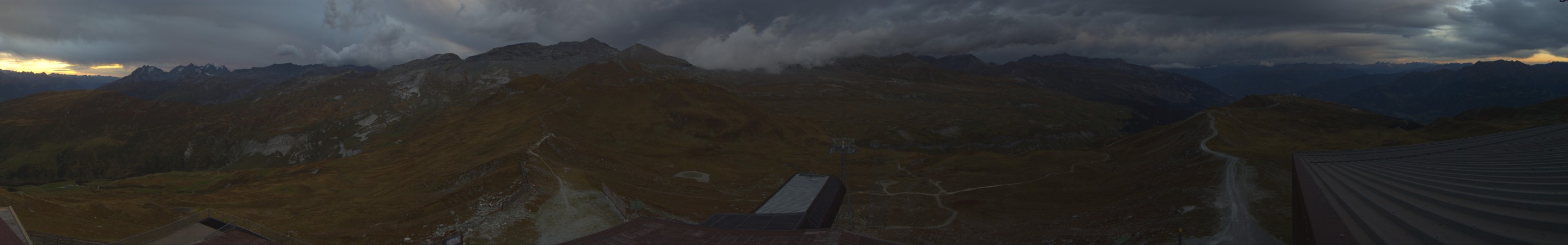 Laax Flims Falera - Weisse Arena Crap Masegn snow cam captured at 24 September 2026 at 7:17 pm GMT+2