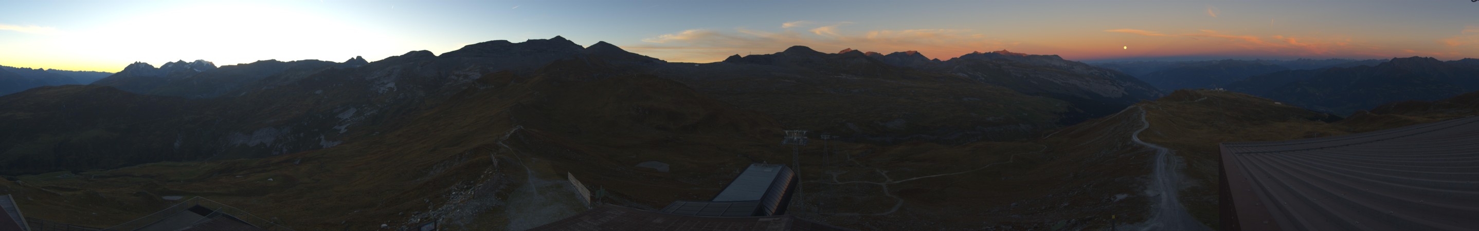 Laax Flims Falera - Weisse Arena Crap Masegn snow cam captured at 26 September 2026 at 7:19 pm GMT+2