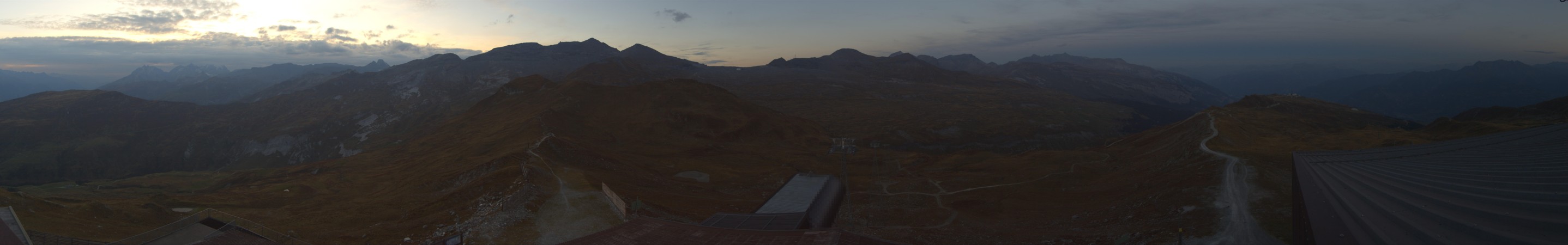 Laax Flims Falera - Weisse Arena Crap Masegn snow cam captured at 30 September 2026 at 7:32 pm GMT+2