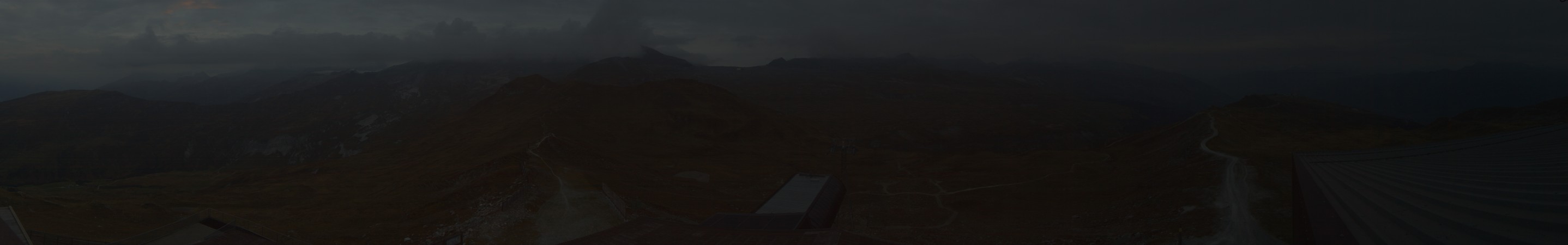 Laax Flims Falera - Weisse Arena Crap Masegn snow cam captured at 1 October 2026 at 7:30 pm GMT+2