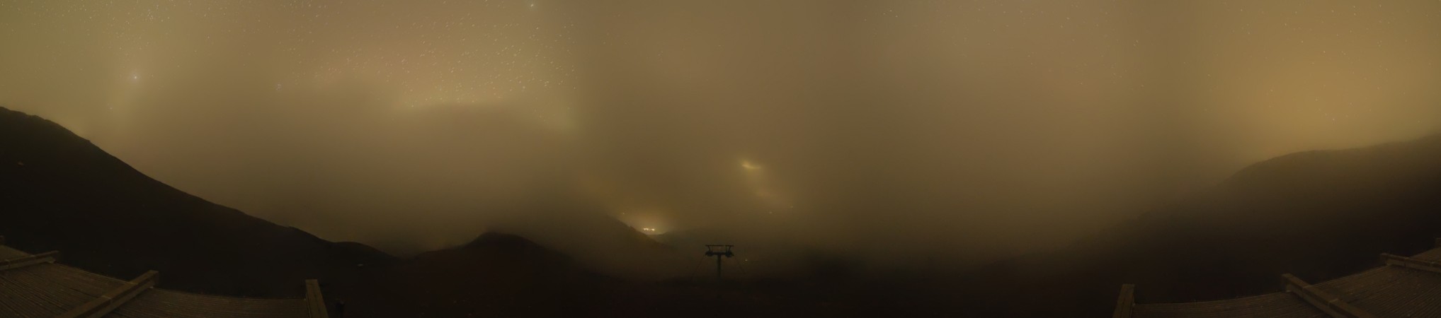 Laax Flims Falera - Weisse Arena La Siala snow cam captured at 18 September 2026 at 11:51 pm GMT+2