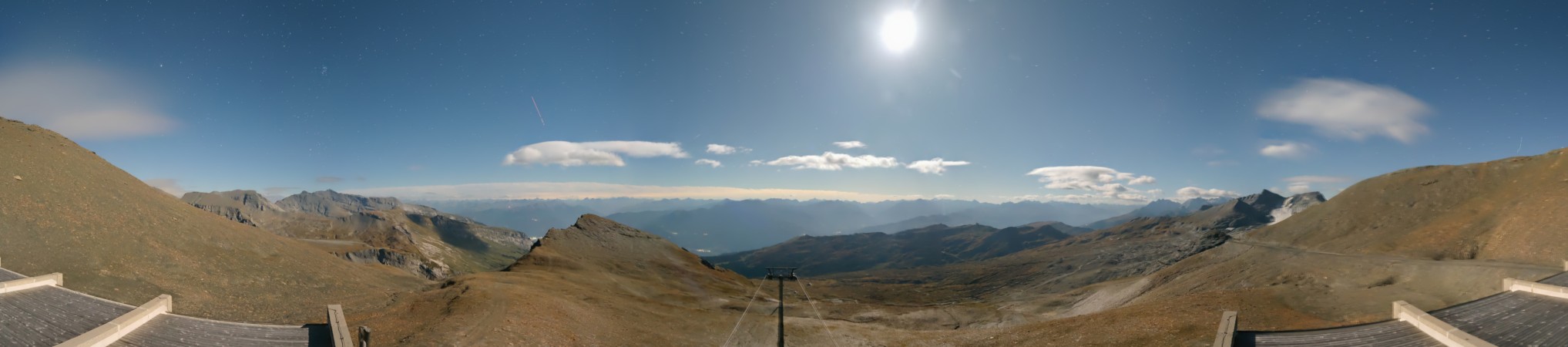 Laax Flims Falera - Weisse Arena La Siala snow cam captured at 23 September 2026 at 11:46 pm GMT+2