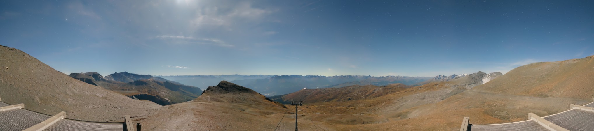 Laax Flims Falera - Weisse Arena La Siala snow cam captured at 28 September 2026 at 11:57 pm GMT+2