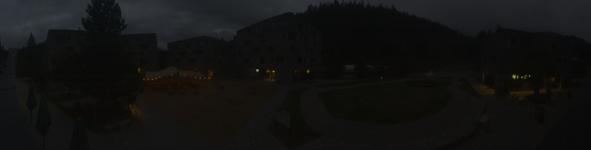Laax Flims Falera - Weisse Arena Rocksresort snow cam captured at 10 September 2026 at 8:11 pm GMT+2