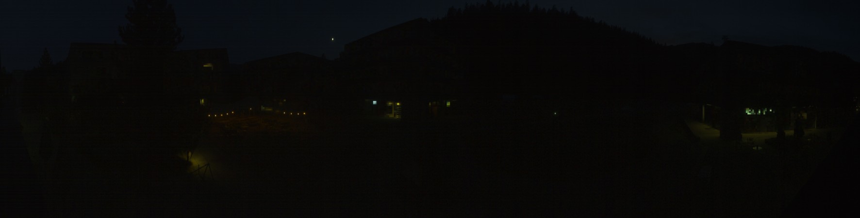 Laax Flims Falera - Weisse Arena Rocksresort snow cam captured at 19 September 2026 at 8:06 pm GMT+2