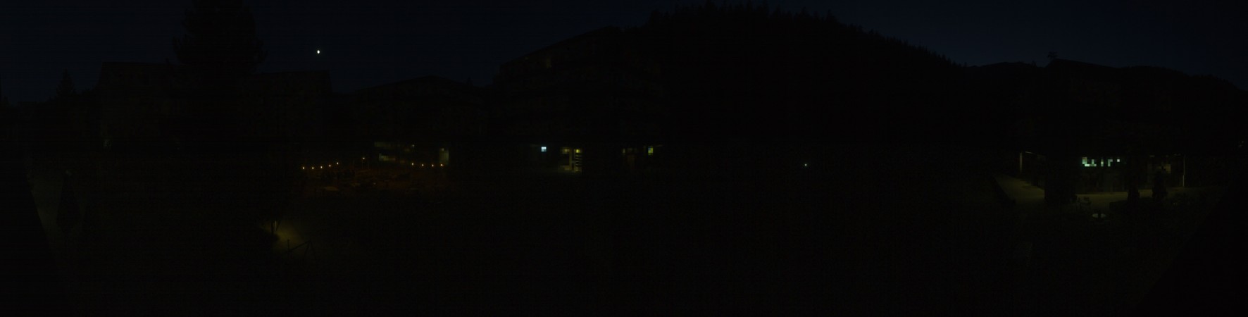Laax Flims Falera - Weisse Arena Rocksresort snow cam captured at 22 September 2026 at 8:05 pm GMT+2