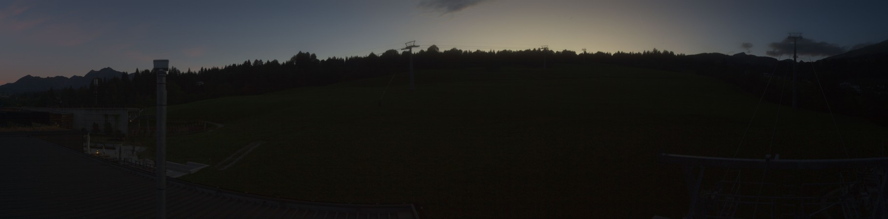 Laax Flims Falera - Weisse Arena Talstation Flims snow cam captured at 23 September 2026 at 7:44 pm GMT+2