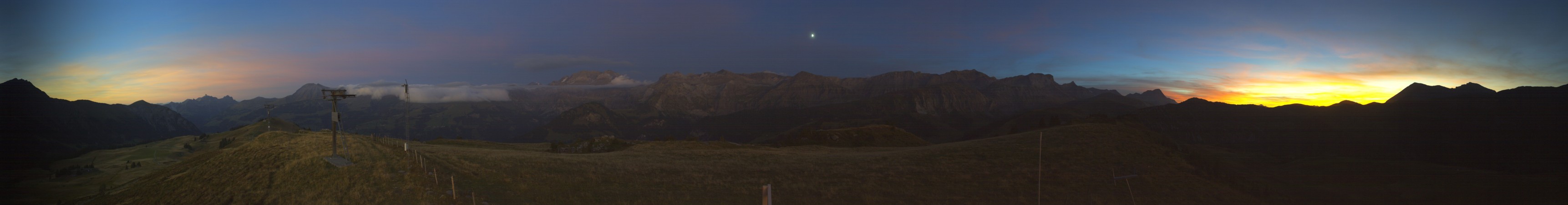 Lenk Bergbahnen Betelberg snow cam captured at 21 September 2026 at 8:05 pm GMT+2
